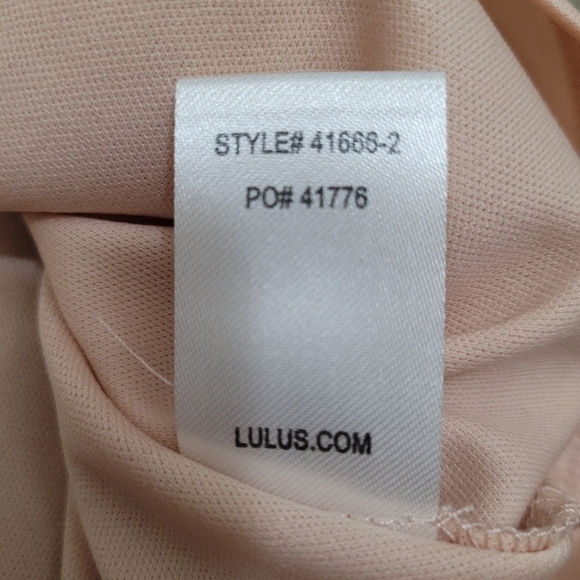 Lulu's Shifting Dears Blush Pink Shift Dress Size XS - Picture 11 of 15